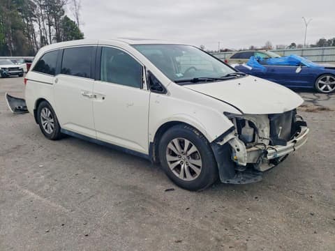 2017 Honda Odyssey, VIN 5FNRL5H67HB013393. Фото 4 з 6 з аукціону Copart. Каталог авто зі США OpenDataCar.