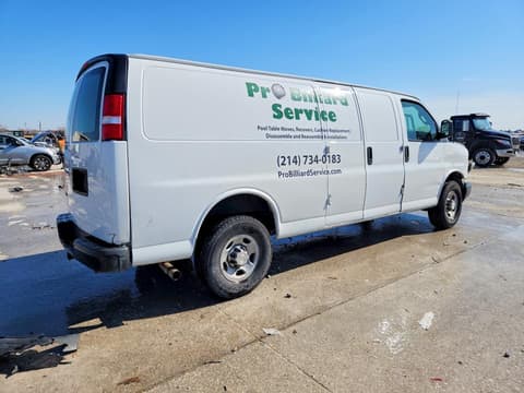 2020 Chevrolet Express Cargo, VIN 1GCWGBFP8L1143413. Фото 3 з 6 з аукціону Copart. Каталог авто зі США OpenDataCar.