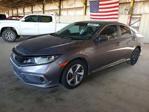 2020 Honda Civic, VIN 19XFC2F67LE023036. Фото 1 з 6 з аукціону Copart. Каталог авто зі США OpenDataCar.