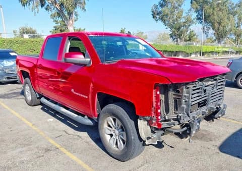 2018 Chevrolet Silverado 1500, VIN 3GCPCREC9JG584585. Фото 1 з 6 з аукціону Copart. Каталог авто зі США OpenDataCar.