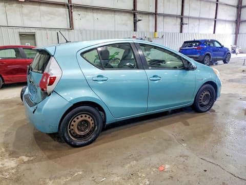 2012 Toyota Prius C, VIN JTDKDTB32C1011098. Фото 3 з 6 з аукціону Copart. Каталог авто зі США OpenDataCar.