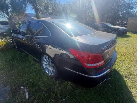 2013 Hyundai Equus, VIN KMHGH4JH9DU071968. Фото 4 из 6 с аукциона Copart. Каталог авто из США OpenDataCar.