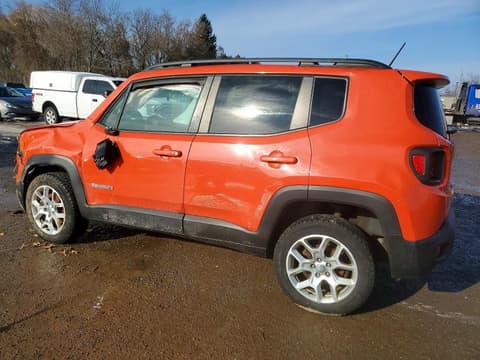 2016 Jeep Renegade, VIN ZACCJBBT2GPC89920. Zdjęcie 2 z 6 z aukcji Copart. Katalog aut z USA OpenDataCar.