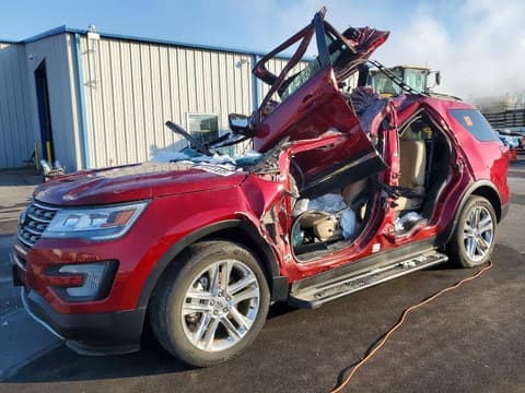2017 Ford Explorer, VIN 1FM5K7D84HGD02480. Фото 1 з 6 з аукціону Copart. Каталог авто зі США OpenDataCar.