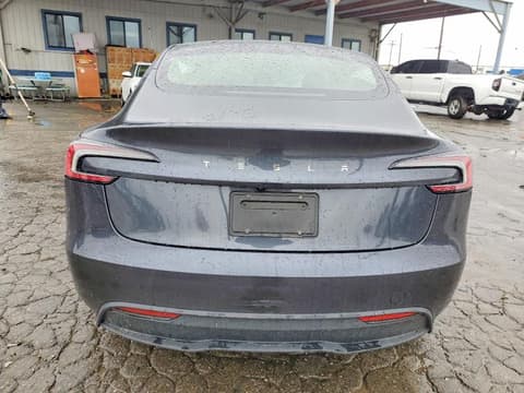 2025 Tesla Model 3, VIN 5YJ3E1EAXSF907574. Фото 6 з 6 з аукціону Copart. Каталог авто зі США OpenDataCar.
