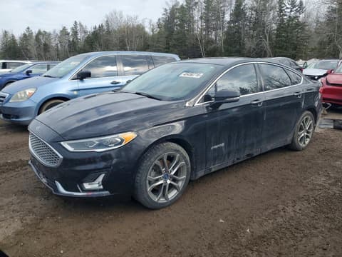 2019 Ford Fusion, VIN 3FA6P0RU5KR155888. Фото 1 з 6 з аукціону Copart. Каталог авто зі США OpenDataCar.