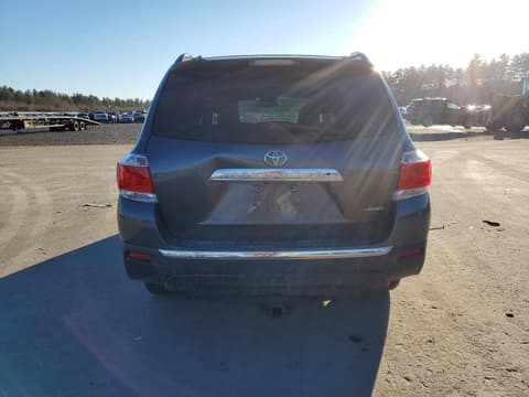 2013 Toyota Highlander, VIN 5TDBK3EH0DS197872. Фото 6 из 6 с аукциона Copart. Каталог авто из США OpenDataCar.