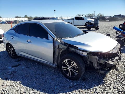 2020 Nissan Sentra, VIN 3N1AB8CVXLY310528. Фото 4 з 6 з аукціону Copart. Каталог авто зі США OpenDataCar.