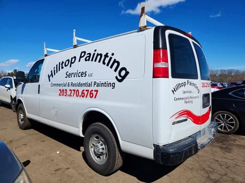 2019 Chevrolet Express 2500, VIN 1GCWGAFP2K1174942. Фото 2 з 6 з аукціону Copart. Каталог авто зі США OpenDataCar.