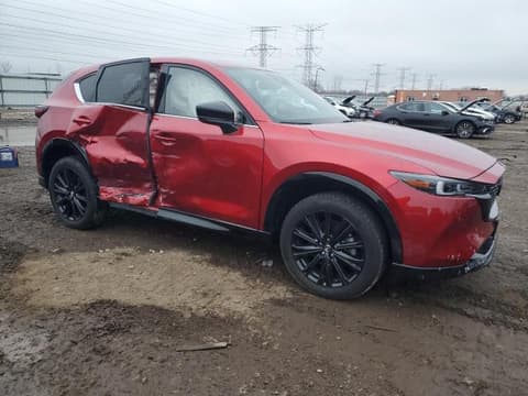 2022 Mazda CX-5, VIN JM3KFBAY1N0633497. Photo 4 of 6 from Copart auction. OpenDataCar US salvage catalog.