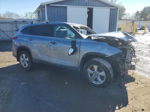 2020 Toyota Highlander, VIN 5TDBZRBH6LS044771. Фото 4 з 6 з аукціону Copart. Каталог авто зі США OpenDataCar.