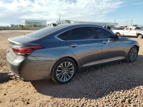 2017 Genesis G80, VIN KMHGN4JE6HU167626. Photo 3 of 6 from Copart auction. OpenDataCar US salvage catalog.