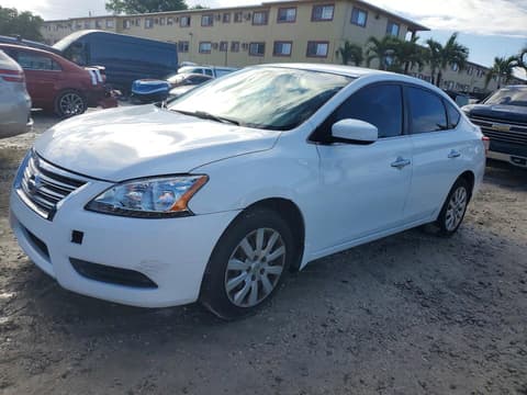 2015 Nissan Sentra, VIN 3N1AB7AP4FL689140. Photo 1 of 6 from Copart auction. OpenDataCar US salvage catalog.