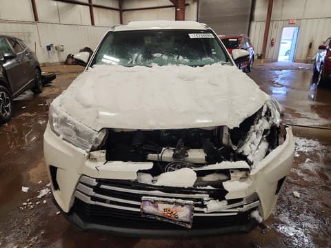 2017 Toyota Highlander, VIN 5TDJZRFH9HS510531. Zdjęcie 5 z 6 z aukcji Copart. Katalog aut z USA OpenDataCar.