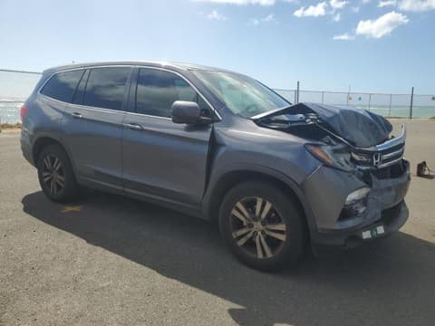 2017 Honda Pilot, VIN 5FNYF5H31HB006254. Фото 4 з 6 з аукціону Copart. Каталог авто зі США OpenDataCar.