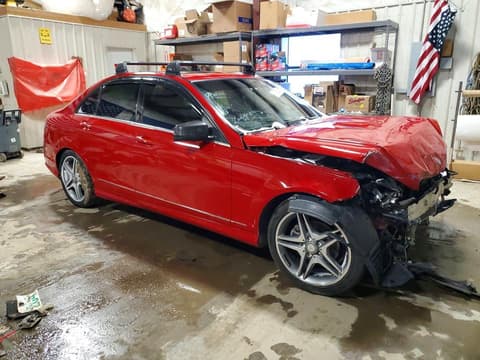 2011 Mercedes-benz C-Class, VIN WDDGF8BB6BR177585. Фото 4 з 6 з аукціону Copart. Каталог авто зі США OpenDataCar.