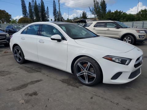 2019 Mercedes-benz A-Class, VIN WDD3G4EB4KW035964. Photo 4 of 6 from Copart auction. OpenDataCar US salvage catalog.