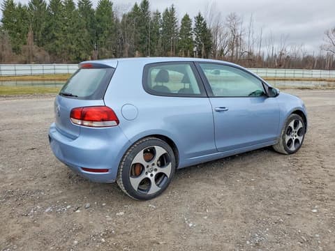 2010 Volkswagen Golf, VIN WVWBB7AJ0AW238500. Фото 3 з 6 з аукціону Copart. Каталог авто зі США OpenDataCar.