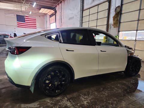 2020 Tesla Model Y, VIN 5YJYGDEE4LF052666. Фото 3 з 6 з аукціону Copart. Каталог авто зі США OpenDataCar.
