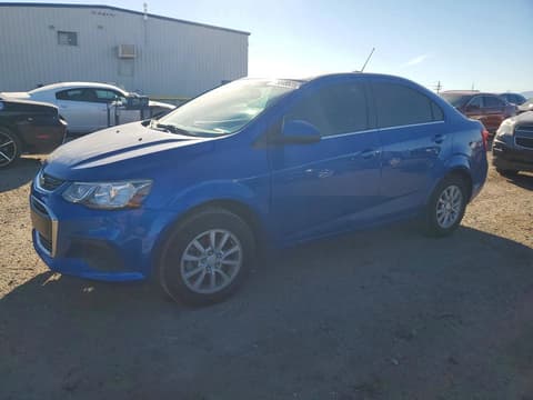 2019 Chevrolet Sonic, VIN 1G1JD5SB1K4148876. Фото 1 з 6 з аукціону Copart. Каталог авто зі США OpenDataCar.