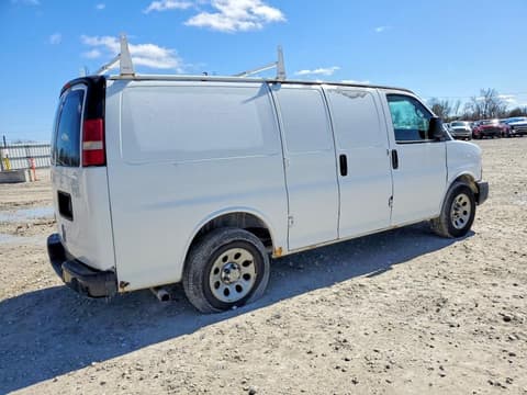 2011 Chevrolet Express 1500, VIN 1GCSGAFX8B1115196. Фото 3 з 6 з аукціону Copart. Каталог авто зі США OpenDataCar.