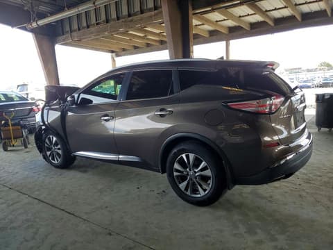 2015 Nissan Murano, VIN 5N1AZ2MG6FN232512. Фото 2 з 6 з аукціону Copart. Каталог авто зі США OpenDataCar.