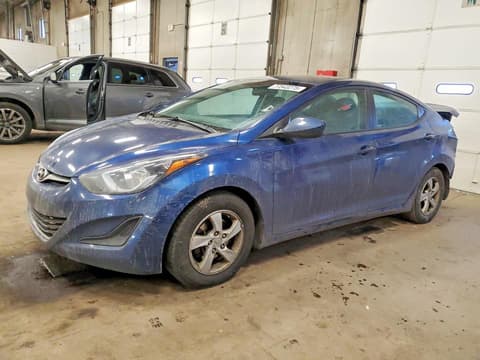 2015 Hyundai Elantra, VIN 5NPDH4AE0FH640295. Фото 1 з 6 з аукціону Copart. Каталог авто зі США OpenDataCar.