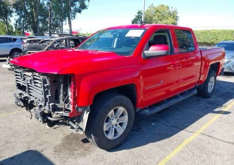 2018 Chevrolet Silverado 1500, VIN 3GCPCREC9JG584585. Фото 2 з 6 з аукціону Copart. Каталог авто зі США OpenDataCar.