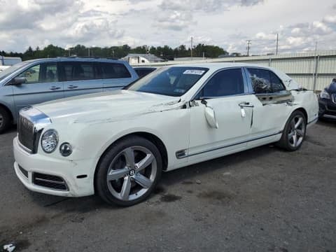 2017 Bentley Mulsanne, VIN SCBBG7ZH0HC003239. Photo 1 of 6 from Copart auction. OpenDataCar US salvage catalog.