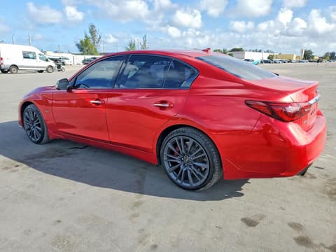 2018 Infiniti Q50, VIN JN1FV7AR5JM480356. Фото 2 з 6 з аукціону Copart. Каталог авто зі США OpenDataCar.