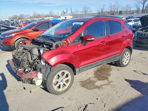 2018 Ford EcoSport, VIN MAJ6P1UL5JC197544. Фото 1 з 6 з аукціону Copart. Каталог авто зі США OpenDataCar.