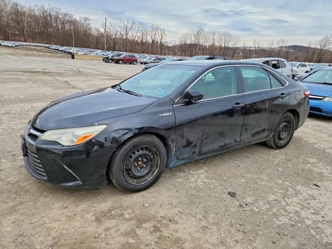 2015 Toyota Camry Hybrid, VIN 4T1BD1FK6FU169741. Photo 1 of 6 from Copart auction. OpenDataCar US salvage catalog.
