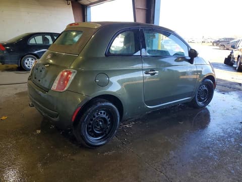 2013 Fiat 500, VIN 3C3CFFDR9DT580630. Фото 3 з 6 з аукціону Copart. Каталог авто зі США OpenDataCar.