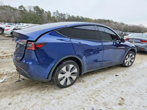 2022 Tesla Model Y, VIN 7SAYGDEEXNF430558. Фото 3 з 6 з аукціону Copart. Каталог авто зі США OpenDataCar.