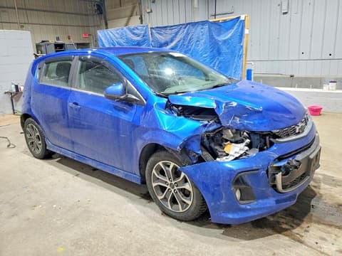 2019 Chevrolet Sonic, VIN 1G1JD6SB7K4139850. Фото 4 из 6 с аукциона Copart. Каталог авто из США OpenDataCar.