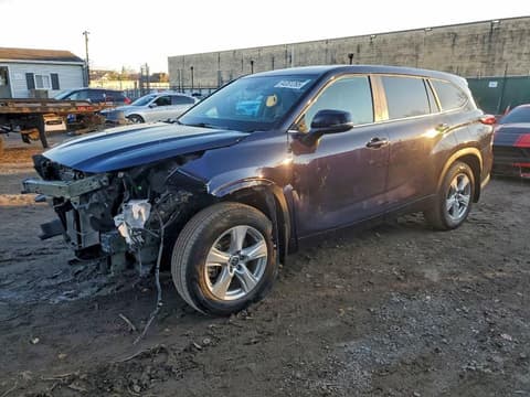 2023 Toyota Highlander, VIN 5TDKDRAH5PS502368. Photo 1 of 6 from Copart auction. OpenDataCar US salvage catalog.