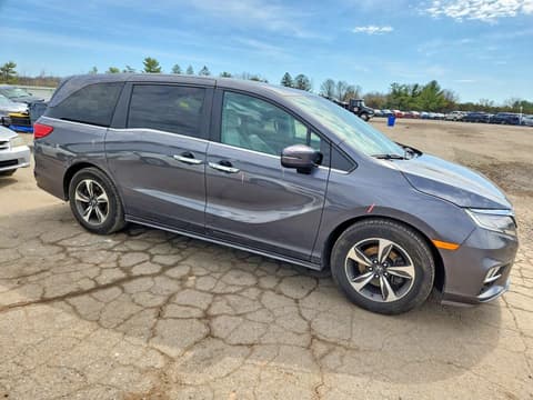 2020 Honda Odyssey, VIN 5FNRL6H84LB040504. Фото 4 з 6 з аукціону Copart. Каталог авто зі США OpenDataCar.