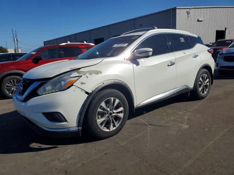 2017 Nissan Murano, VIN 5N1AZ2MG6HN163601. Zdjęcie 1 z 6 z aukcji Copart. Katalog aut z USA OpenDataCar.