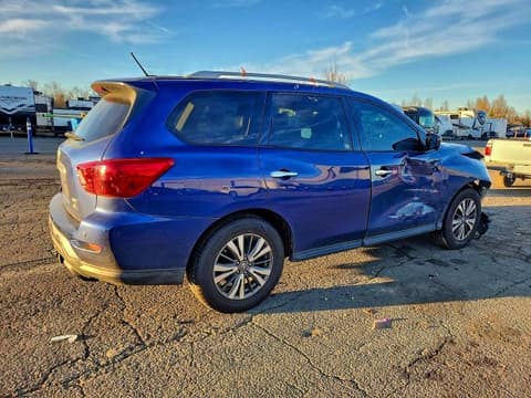 2017 Nissan Pathfinder, VIN 5N1DR2MMXHC690460. Фото 3 з 6 з аукціону Copart. Каталог авто зі США OpenDataCar.