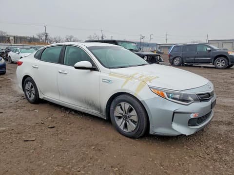 2017 Kia Optima Hybrid, VIN KNAGT4LC5H5005287. Фото 4 з 6 з аукціону Copart. Каталог авто зі США OpenDataCar.