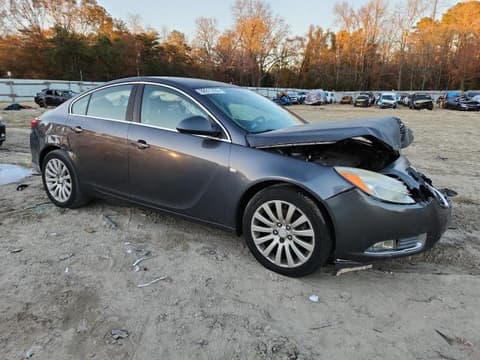 2011 Buick Regal, VIN W04GV5EVXB1087690. Фото 4 з 6 з аукціону Copart. Каталог авто зі США OpenDataCar.