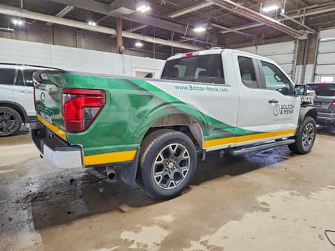 2025 Ford F-150 Lightning, VIN 1FTEX2LP2SKD62327. Фото 3 з 6 з аукціону Copart. Каталог авто зі США OpenDataCar.