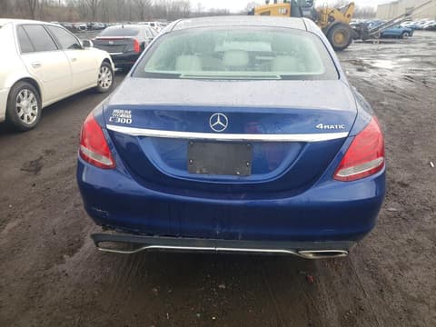 2017 Mercedes-benz C-Class, VIN 55SWF4KB2HU202137. Фото 6 з 6 з аукціону Copart. Каталог авто зі США OpenDataCar.