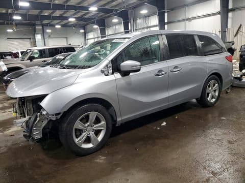2018 Honda Odyssey, VIN 5FNRL6H70JB079594. Фото 1 з 6 з аукціону Copart. Каталог авто зі США OpenDataCar.