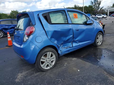 2015 Chevrolet Spark, VIN KL8CD6S92FC747907. Photo 3 of 6 from Copart auction. OpenDataCar US salvage catalog.