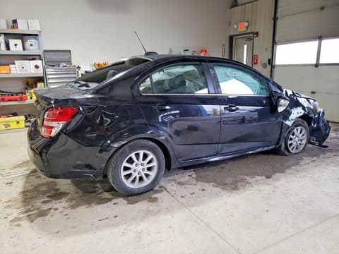 2017 Chevrolet Sonic, VIN 1G1JD5SH6H4122867. Фото 3 з 6 з аукціону Copart. Каталог авто зі США OpenDataCar.