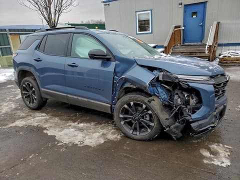 2025 Chevrolet Equinox, VIN 3GNAXTEG4SL129704. Photo 4 of 6 from Copart auction. OpenDataCar US salvage catalog.