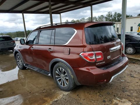 2018 Nissan Armada, VIN JN8AY2NC1J9557657. Фото 2 з 6 з аукціону Copart. Каталог авто зі США OpenDataCar.