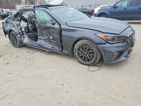 2018 Genesis G80, VIN KMHGN4JB3JU231505. Фото 4 з 6 з аукціону Copart. Каталог авто зі США OpenDataCar.