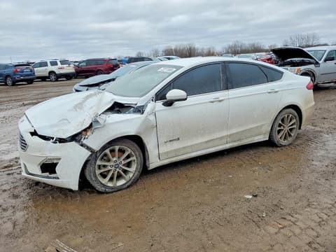 2019 Ford Fusion, VIN 3FA6P0LU8KR168420. Zdjęcie 1 z 6 z aukcji Copart. Katalog aut z USA OpenDataCar.